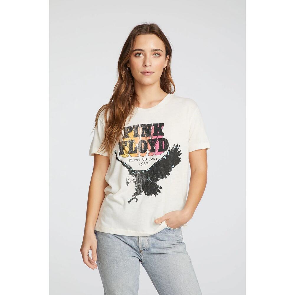 Chaser brand NWT NEW Pink Floyd First US Tour 1967 graphic tshirt off-white sz M